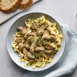 Slow Cooker Beef Stroganoff