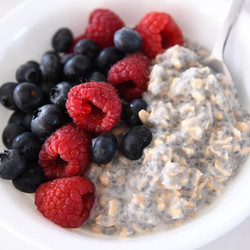The Best Overnight Chia Oats
