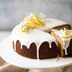 Glazed Lemon Cake Recipe