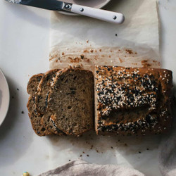 Tahini Banana Bread Recipe