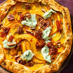 Pompoengalette Met Ricotta En Uienchutney Van Veggilaine