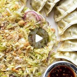 Cabbage Salad With Sesame And Peanuts
