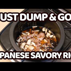 Rice Cooker No-fuss Japanese Savory Rice: Jushi From Okinawa
