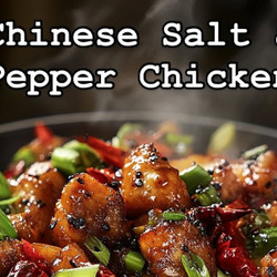 Low Carb Chinese Salt &amp; Pepper Chicken