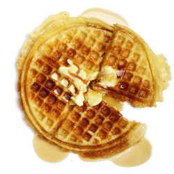 Yeasted Brown-butter Waffles