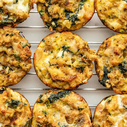 Leftover Stuffing Muffins
