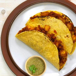 Beef Chorizo And Potato Tacos - V&amp;v Supremo Foods, Inc.