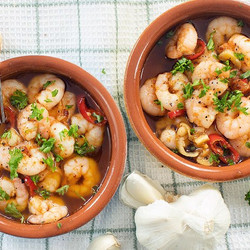 Garnalen In Knoflook (gambas Al Ajillo)