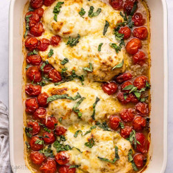 Baked Chicken Caprese