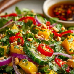 Thai Cucumber Mango Salad