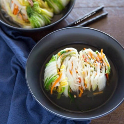 Non-spicy White Kimchi (baek Kimchi)