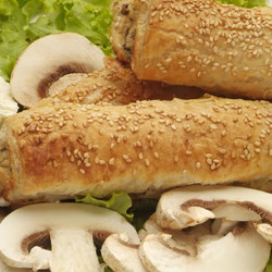 Ролліні З Куркою Та Грибами
