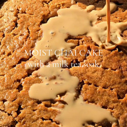Moist Chai Cake With Cream Cheese Frosting