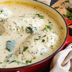Creamy Chicken Crème Fraiche