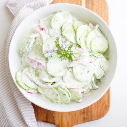 Polish Cucumber Salad
