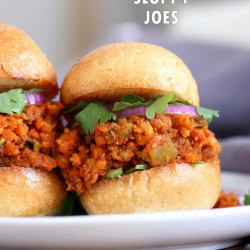 Cajun Spiced Smoky Vegan Sloppy Joes