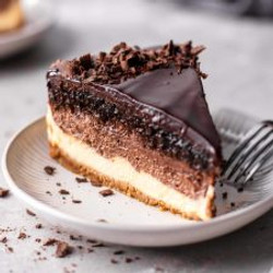 Chocolate Ombré cheesecake