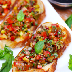Italian Tomato Bruschetta