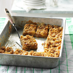 Apple Oatmeal Cookie Bar Recipe