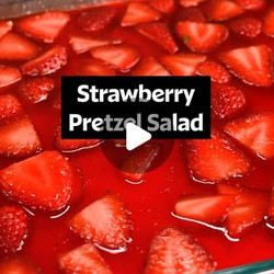 Strawberry Pretzel Salad
