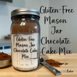 Gluten-free Mason Jar Chocolate Cake Mix