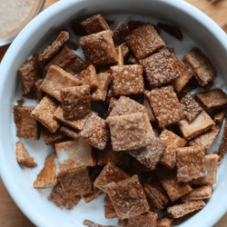 Homemade Sourdough Cinnamon Toast Crunch Cereal