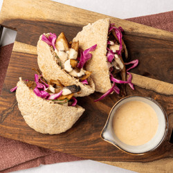Oesterzwammen shoarma