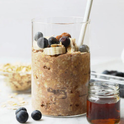 Maple French Toast Overnight Oatmeal