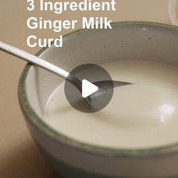 Ginger Milk Curd