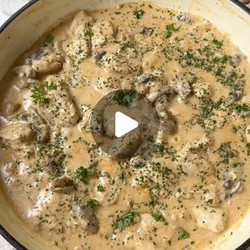 Simple Chicken Stroganoff