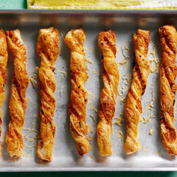 Halloumi Cheese Puff Pastry Twists