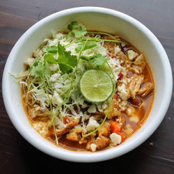 Quick Chicken Pozole