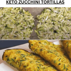 Keto Zucchini Tortillas