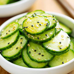 10 Minute Sunomono (japanese Cucumber Salad)