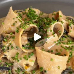 Mushroom + Leek Open Lasagne