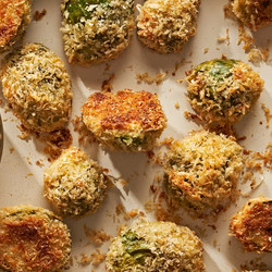 Parmesan Crusted Brussels Sprouts