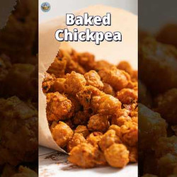 Better Than Popcorn - Baked Chickpeas