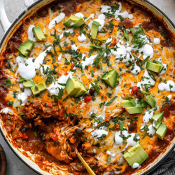 Beef Enchilada Skillet