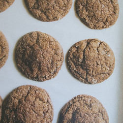 Triple Ginger Cookies -Zoe