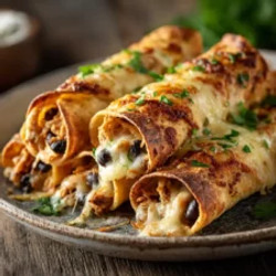 Crispy Chicken Taquitos With Corn Tortillas