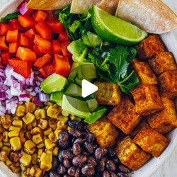 Taco-inspired Tofu Bowl