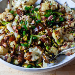 Cauliflower Salad With Dates And Pistachios