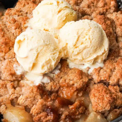 Pear Cobbler