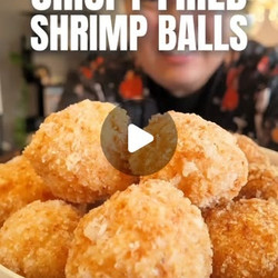 Crispy Rice Paper Shrimp Balls