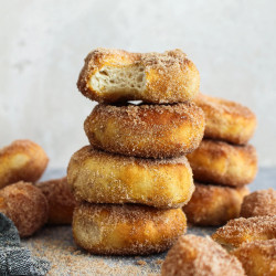 Easy Air Fryer Biscuit Donuts