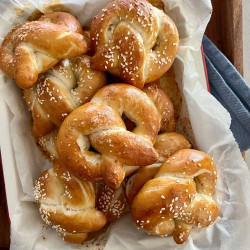 Soft Sourdough Pretzel Recipe