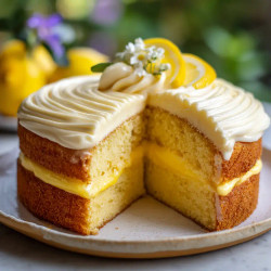 Limoncello Mascarpone Cake