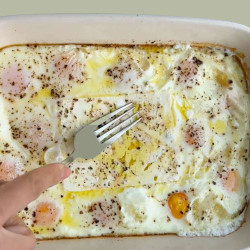 Egg &amp; Feta Bake