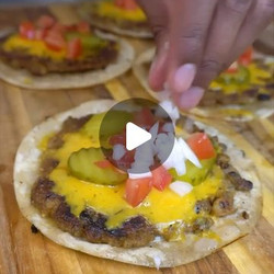 Lentil Smashburger Tacos