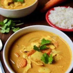 Authentic Thai Yellow Curry With Chicken